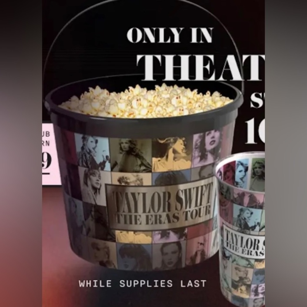 Taylor Swift Eras Tour Documentary Bucket